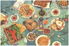 手绘美食图片_好搜图片