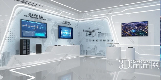 【现代展厅3D模型】-3D现代展厅3d模型下载-溜溜IDGCH4797443659-免费3Dmax模型库_3d溜溜网-花瓣网