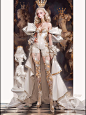 白皇后｜角色设计｜服设插画 - 小红书