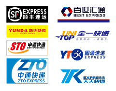 张本龙采集到快递标志