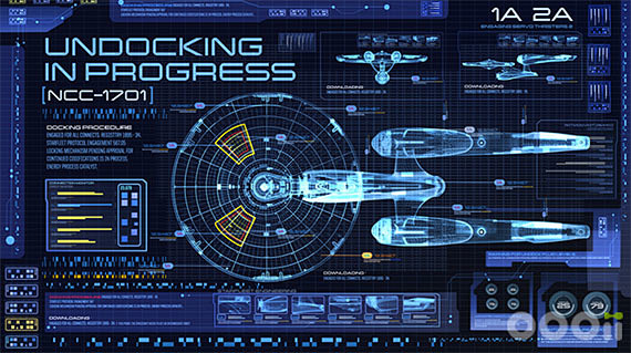 不明觉厉的科幻感未来派fui界面图赏