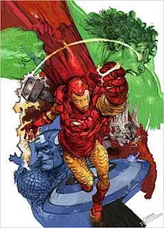 日本作家绘制漫威漫画特别封面企划多图欣赏