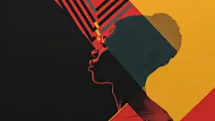 简约外国女性人物