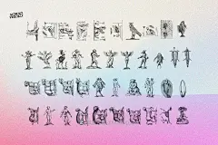 480幅文艺复兴历史人物动物植物手绘线稿版画海报ai矢量设计素材 Prodigiorum Naturae – Illustrations插图1