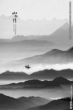 loveIE采集到水墨山水画