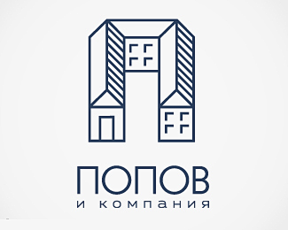 NONOB建筑公司  建筑公司logo ...