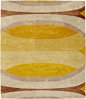现代简约几何图案地毯素材图