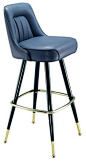 Sapphire/Turquoise: Confidence + Clarity + Direction. | http://www.PsychicKailo.org. | Blue Bar Stool