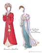 #帝政长裙# 我非常喜欢的一组paper doll，名为 A Regency Lady of Quality，展示了摄政时代晚期的女士服装。1790晚期，人们崇尚俭朴自然，仿古希腊罗马的高腰长袍开始风靡。1818年前后，浪漫主义逐渐萌芽，欧洲时装重拾华丽，简约的女式高腰