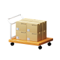 Package Dolly 3D Illustration