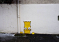 法国街头艺术家OakOak幽默的街头艺术
