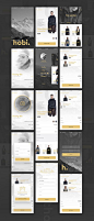 Hobi - Free UI PSD Mobile App. If you like UX, design, or design thinking, check out theuxblog.com: 