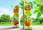 Сады Придонья : Редизайн упаковок ведущего сокового бренда страны