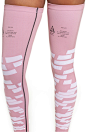 NIKELAB ACG Leg sleeves elemental pink 春夏季运动粉色腿套-淘宝网