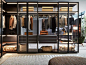 Gliss Master Glass Wardrobes by Vincent Van Duysen for Molteni