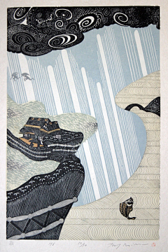 Orangemoan采集到插画海报