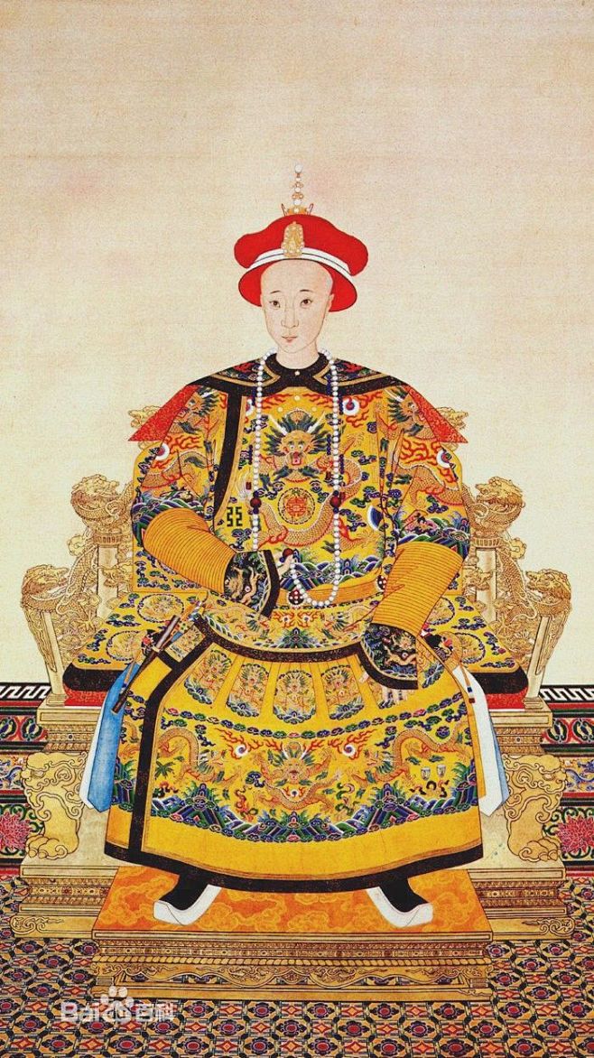 同治帝清朝皇帝图册百度百科