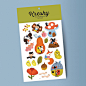 Photo shared by Maria Neradova on May 18, 2021 tagging @kreskysk, @marillustrator, and @meda_studio. May be a cartoon of text that says 'Kresky NIC TEMPORARY NICE TATTOOS Û'.