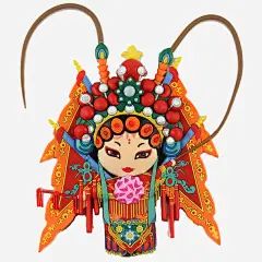 卡通京剧人物免抠素材 创意素材 png素材