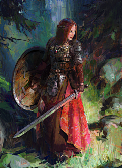 条形码场景仓库采集到角色原画：美好的角色