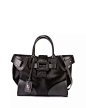 Roger Vivier Pilgrim De Jour Medium Calf-Hair Tote Bag, Black