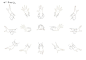 #绘画#关于裙子，袖口，荷叶边绘等画参考 ​​​​