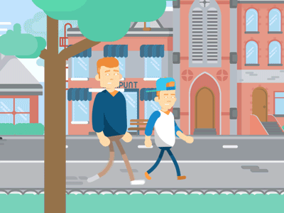 Father son#动效##创意##插...