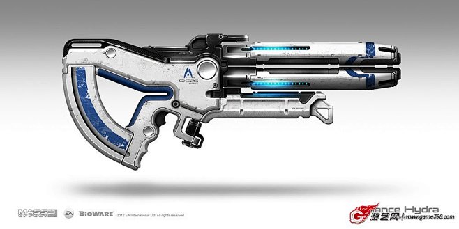 质量效应MESS3官方放出枪械高清3D图...