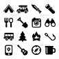 露营图标设置-杂项图标Camping Icons Set - Miscellaneous Icons活动,背包,包,双目,营地,篝火,车,收集、指南针、设备、火灾、钓鱼、火焰,图标,说明,刀,休闲,户外,休闲,集,标志,运动,夏天,帐篷,旅游,旅行,树,假期,矢量 activity, backpack, bag, binocular, camp, campfire, car, collection, compass, equipment, fire, fishing, flame, icon, illus