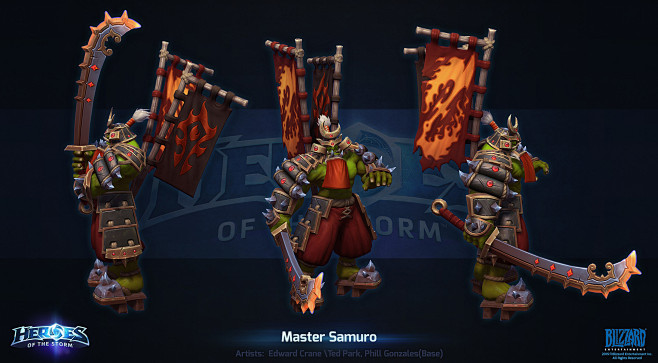 Master Samuro, Edwar...