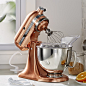 KitchenAid ® Copper Metallic Series Stand Mixer : Free Shipping.  Shop KitchenAid ® Copper Metallic Series Stand Mixer.  A gorgeous copper cladding elevates the kitchen presence of the classic KitchenAid stand mixer, a favorite of home and professional ch