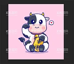 卡通奶牛插图开心  - 源文件下载【酷图网】牛,奶牛,纯奶,牛奶,插图,插画,鲜奶,奶粉,孕婴店,婴儿,素材,矢量图,Q版,萌,卖萌,可爱,表情,开心,快乐,娃娃,宝宝,宠物,萌宠,矢量,ai,头像,卡通,幼儿园,玩具,简笔画,奶牛漫画,卡通奶牛,动物,小动物,动物图案,卡通动物,动物素材,矢量素材,孩子,宝贝,设计