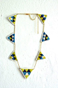 RIGHT ANGLE TRIANGLES necklace…_来自林祖馬的图片分享-堆糖