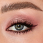 Spring eyeshadow look using Eyes to Mesmerise cream eyeshadow in Pillow Talk