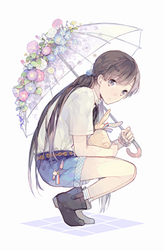 暴娇番茄采集到日韩原画