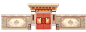 古风建筑插画PNG
