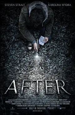 惊悚片《After》预告海报。