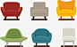 沙发 设计 元素 免抠png 设计图片 免费下载 页面网页 平面电商 创意素材