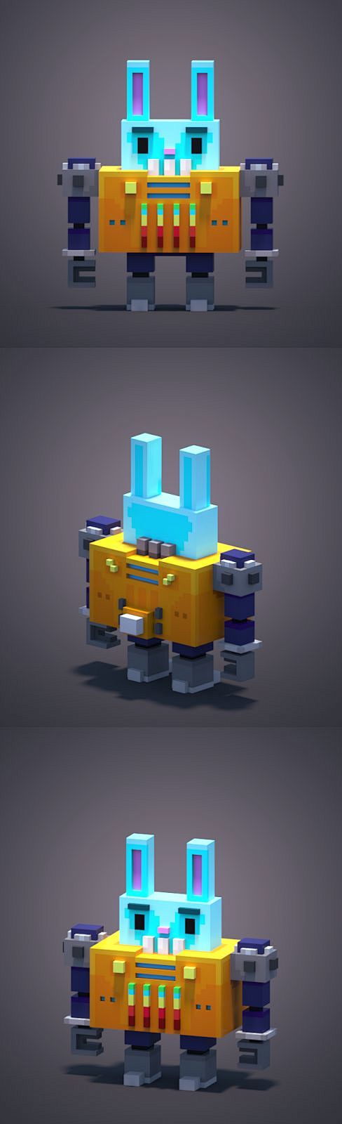 MagicaVoxel Robo Rab...