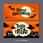 Premium Vector | Flat design of halloween banners