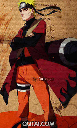 火影忍者漩涡鸣人仙人模式qq皮肤图片下载