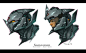 Knights of the Round - Head Studies by ~zeo-x on deviantART | Sci Fi