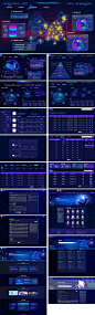 【源文件下载】 ui设计 界面设计 后台系统 大数据 电网 分配 数据 图表 可视化  炫酷 网站 PC  272099