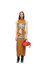 LOEWE罗意威棉质 Maruja Mallo 直筒连衣裙