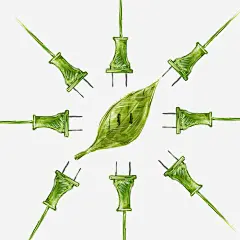 插座插头高清素材 海报 环保 绿色 装饰 免抠png 设计图片 免费下载