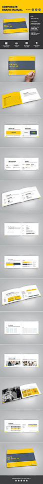 Brand Manual - Brochures Print Templates