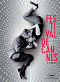 【海报设计】2013戛纳电影节（Festival de Cannes）官方海报，官方网站：http://t.cn/hePFlQ。
