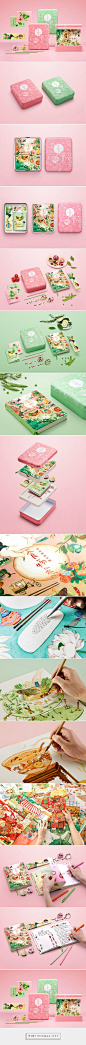 Love for Food Gift Box packaging design by Shenzhen Pure Creative - http://www.packagingoftheworld.com/2017/05/love-for-food-gift-box.html