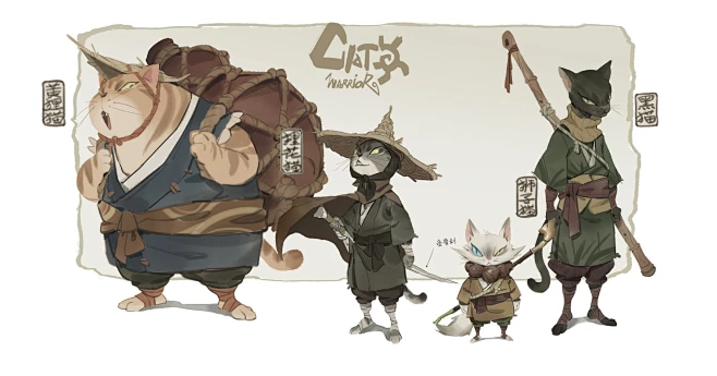 CAT WARRIOR图片_动物图片素材-花瓣网