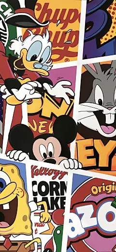 动漫壁纸 海绵宝宝 兔八哥 米老鼠 手机壁纸